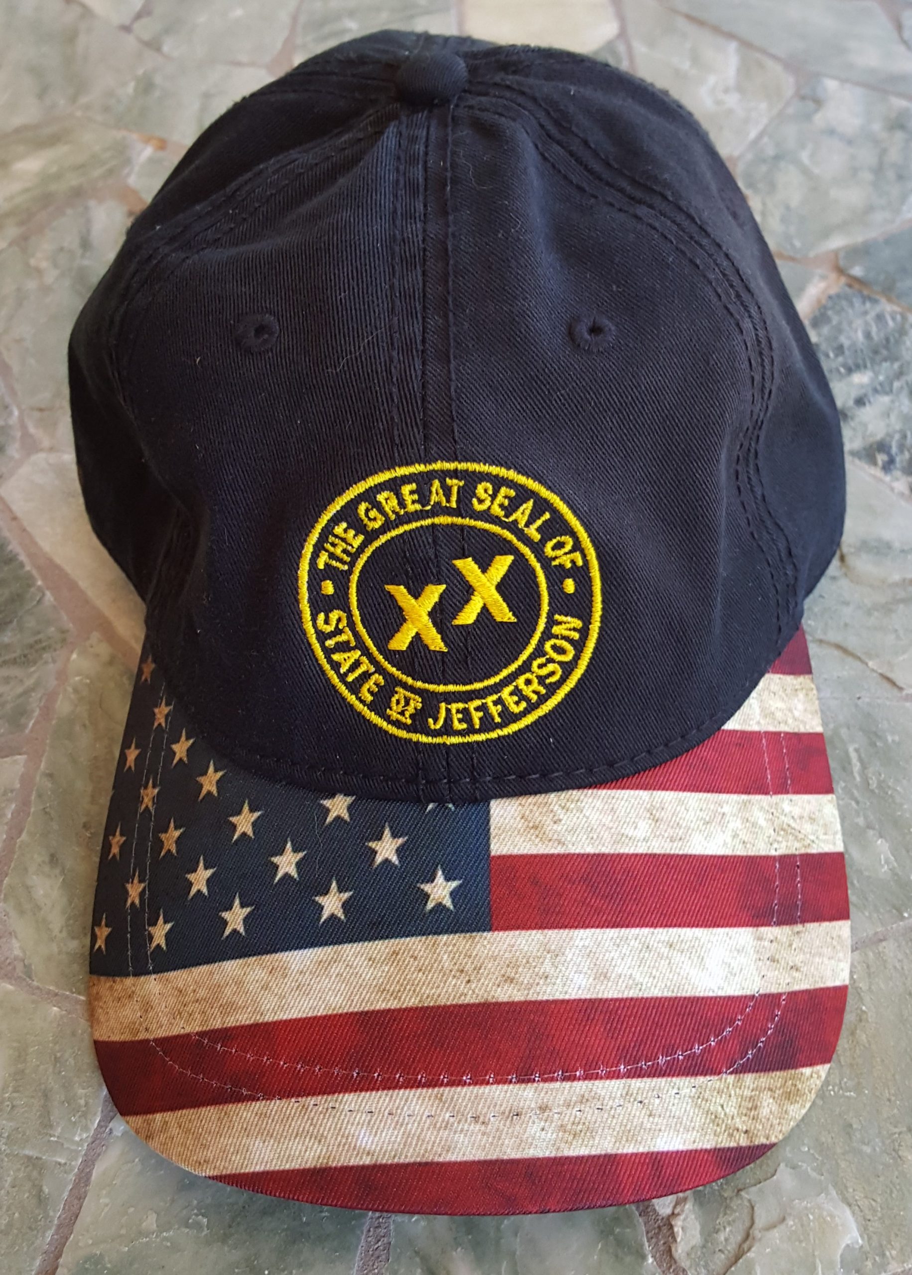 State of Jefferson Hats, SOJ Seal, many 