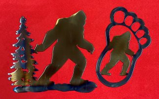 Metal Art Bigfoot Mini Art 2 designs